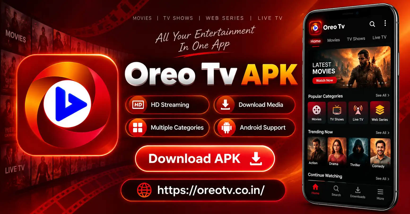 Oreo TV Download