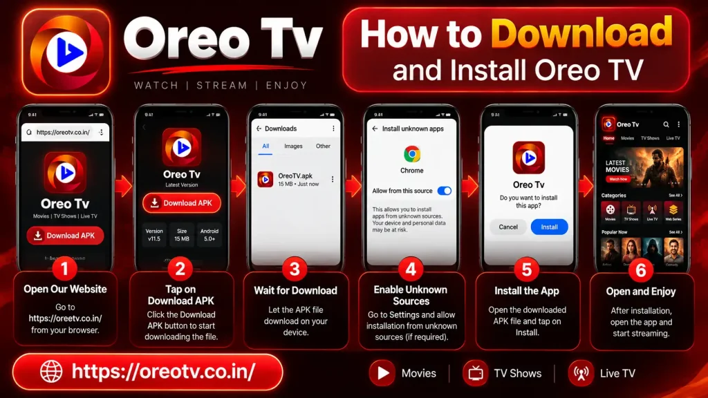 Oreo TV MOD APK